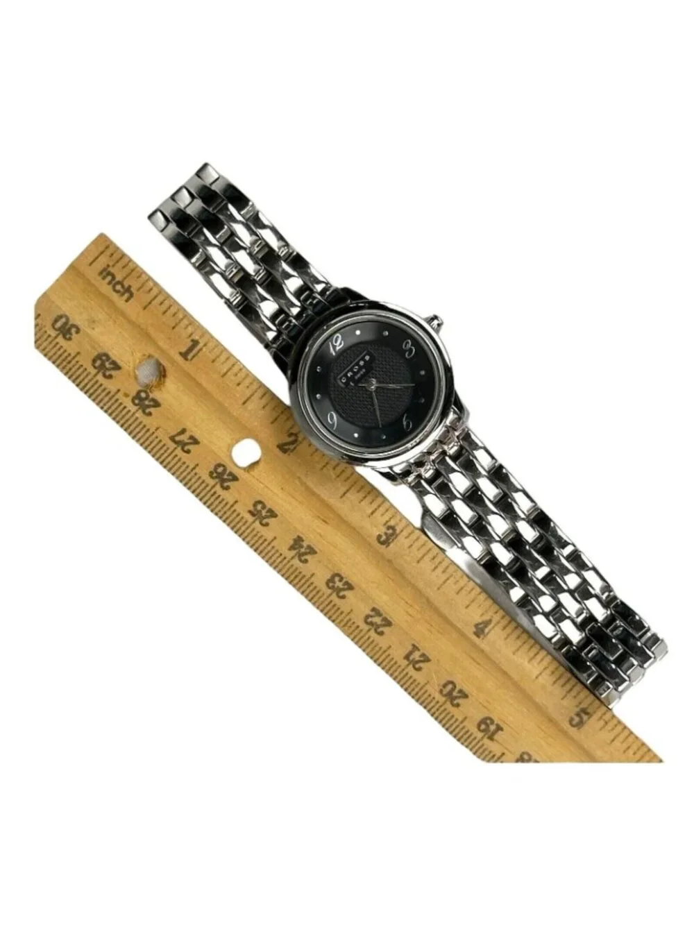 Cross Chicago Stainless Steel Women's Watch WFAK23 Outstanding Con Needs Battery